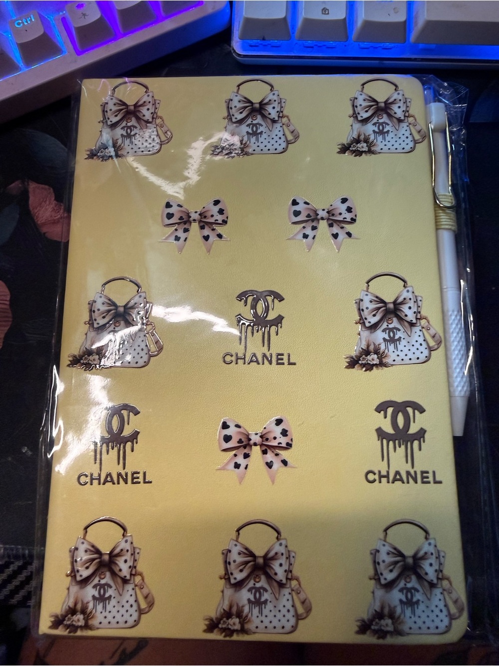 Notebook with pen
